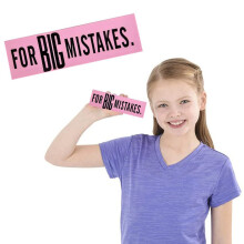 The Dreidel Company Jumbo Big Mistake Eraser iskolai kellkek parti ze (egyszeri csomag)