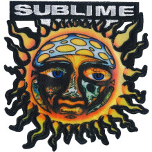 C&D Visionary Sublime Sun Logo Patch Gul Svart Vit