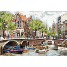 Cross Stitch Kit Luca-S - Amsterdam  Gold Collection  Embroidery Kit