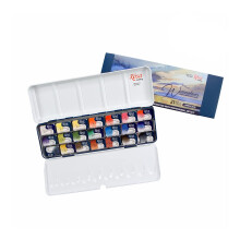 Conjunto de Tintas Aquarela Rosa Gallery Landscape, 21 Cores de 2.5 ml, Kit de Pintura para Artistas