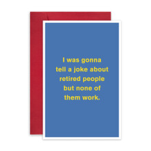 Humorous Retirement Card for Coworkers Pun Coworker Leaving Card Funny Farewell Card