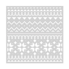 Hero Arts SA205 Schablonen-Pullovermuster 6x6