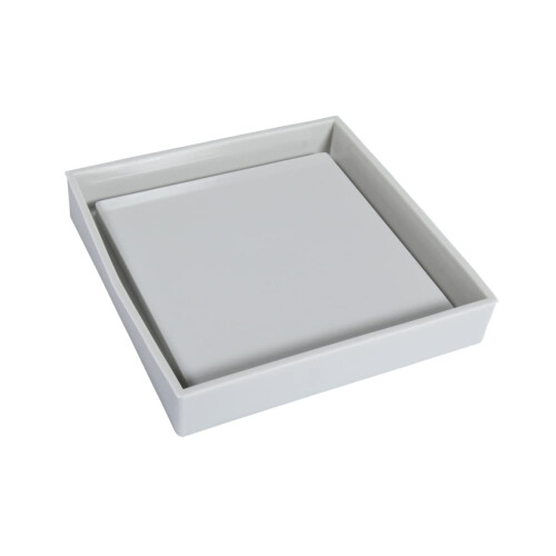Molete de silicone para sous-verre quadrado