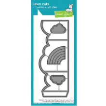 Lawn Fawn LF3091 Platform Pop-Up Cloud Wrap Around Dies