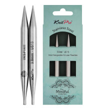 KnitPro The Mindful Collection Vmenn kruhov jehly 5"""" (13cm) | US velikost 13 (9 mm)