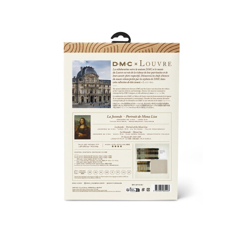 DMC DMC Cross Stitch Kit - Mona Lisa by Leonardo da Vinci 1