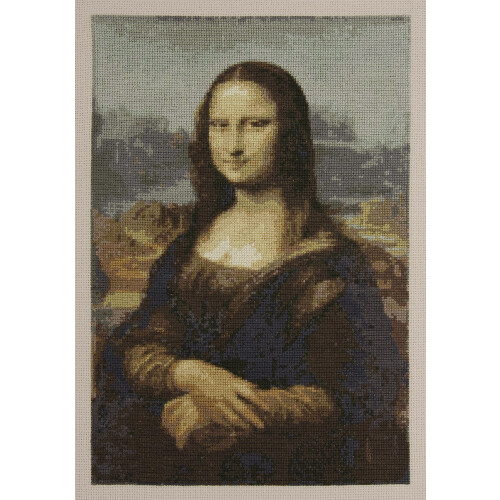 DMC DMC Cross Stitch Kit - Mona Lisa by Leonardo da Vinci 2