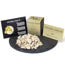 Natura Uralis Siberian Yellow Clay | 17,9 once di argilla giallo naturale pastello a giallo dorato - incredibile scricchiolio soddisfacente con vello