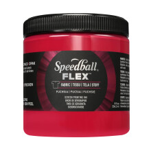 Speedball Flex Stof Serigrafi bl?k 8-ounce Fuchsia til T-shirt og silketryk