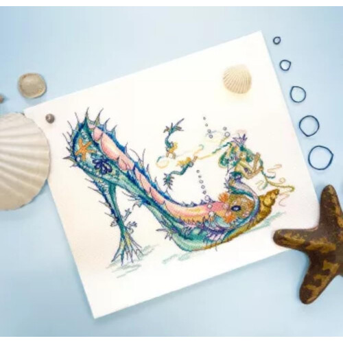 Bothy Threads Counted Cross Stitch Kit - The Siren 1