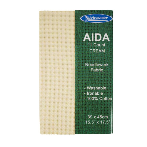 Mouldmaster Aida 11 Count Cream 49x45cm