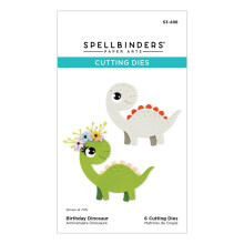 Spellbinders f?dselsdag Dinosaur ?tset Dies Metal