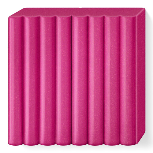 Staedtler Pâte Polymère - FIMO - Effect Metal - Bordeaux 823 - Éclat Scintillant - 57 g 1