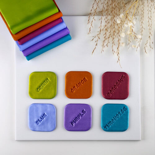 Staedtler Pâte Polymère - FIMO - Effect Metal - Bordeaux 823 - Éclat Scintillant - 57 g 2