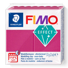 Polymeerimassa - FIMO - Effect Metal - Bordeaux 823 - Kimaltava Hohto - 57 g