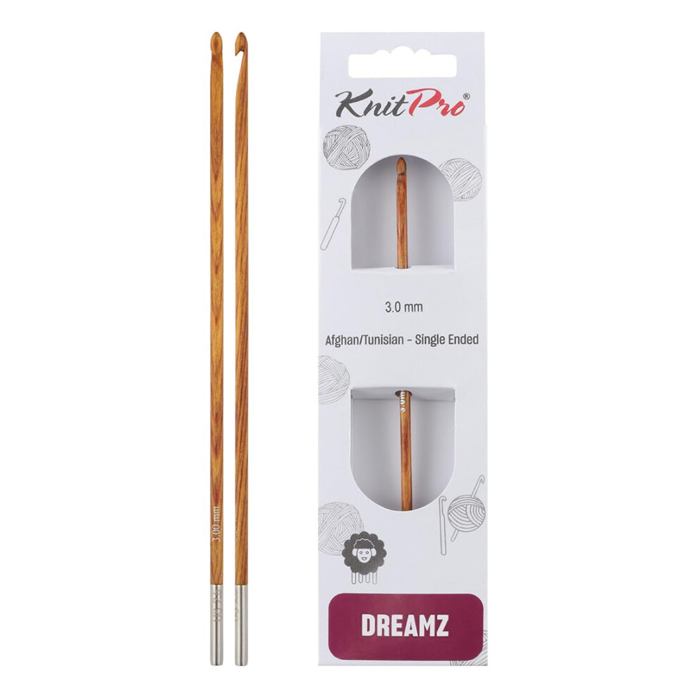 Knitpro Dreamz Interchangeable Afghan/Tunisian Hook - 3Mm