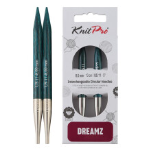 KnitPro Dreamz austauschbare Nadeln (normal) 5"""" (13cm) | US-Gre 11 (8 mm)