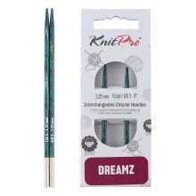 KnitPro Dreamz udskiftelige n?le (normal) 5"""" (13 cm) | US st?rrelse 3 (3,25 mm)