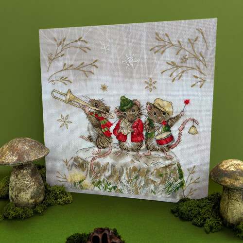 Bothy Threads Counted Cross Stitch Kit - Merry Music Makers 1