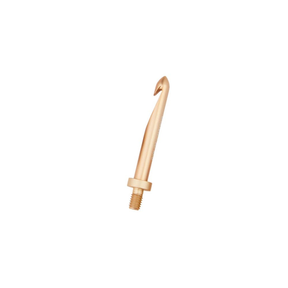 Knitpro Gold Oasis Interchangeable Crochet Hooks (Inline) - 6.5Mm Rose Colored