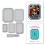 Spellbinders Etiquetas e Cortes em Metal Emerald Cut 2