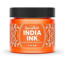 Speedball India Ink Citrine 1 uncia