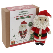 Joe Davies Creative Crochet Kit Christmas Jolly Santa