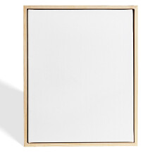 Colour Splash 40x50cm Canvas for Painting-1pk /Linen & Cotton Blend/Medium Grain/450gsm Triple Primed Gesso/Oil & Acrylic Painting/3.8cm Deep Edge/4.8