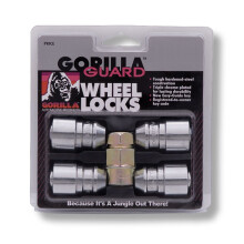 Gorilla Automotive 61681 Acorn Gorilla Guard Locks (1/2"""" tr?dst?rrelse) - pakke med 4