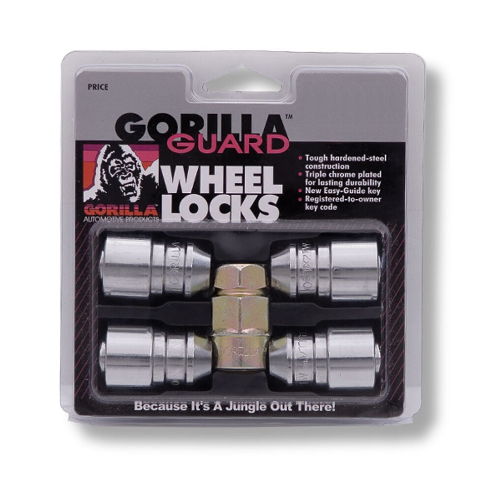 Gorilla Automotive 61681 Acorn Gorilla Guard Locks (1/2"""" Thread Size) - Pack Of 4 012619616817