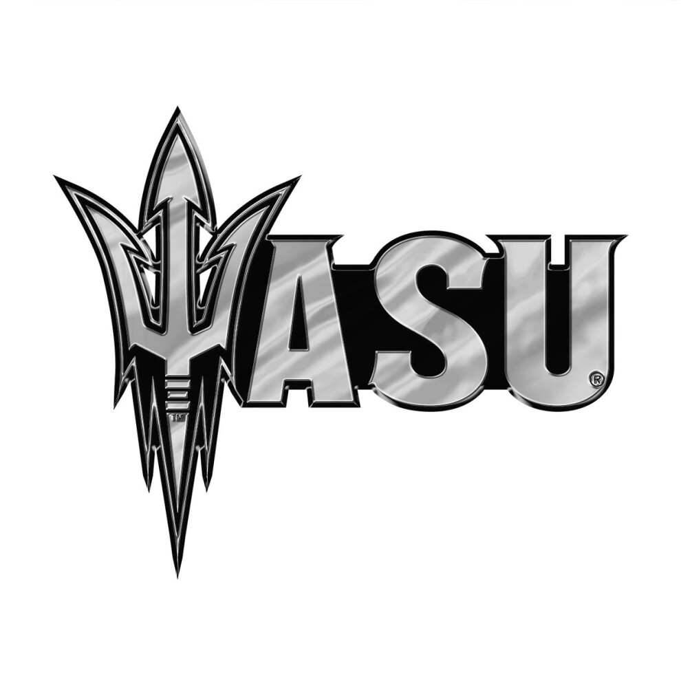 Fanmats 60327 Arizona State Sun Devils Molded Chrome Plastic Emblem 681620004229