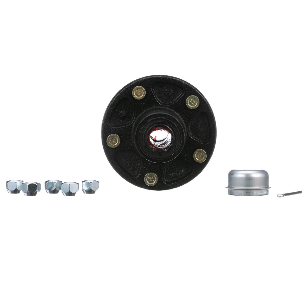 Seachoice Trailer Wheel Hub 1.25 In. Axle 5 Lug Pregreased 719249531618