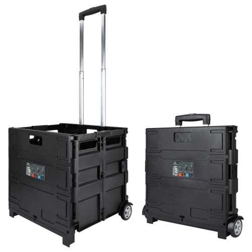 Olympia Tools Olympia Tools 85-010 Grand Pack-N-Roll Portable Tools Carrier with Telescopic Handle  80 Lb. Load Capacity  Black