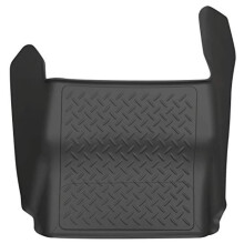 Husky Liners Weatherbeater vloermatten | Past op Ford F-150 uit 2009-2014, alle cabines zonder handmatige shifter | Middenbult 1-delig Zwart - 83421