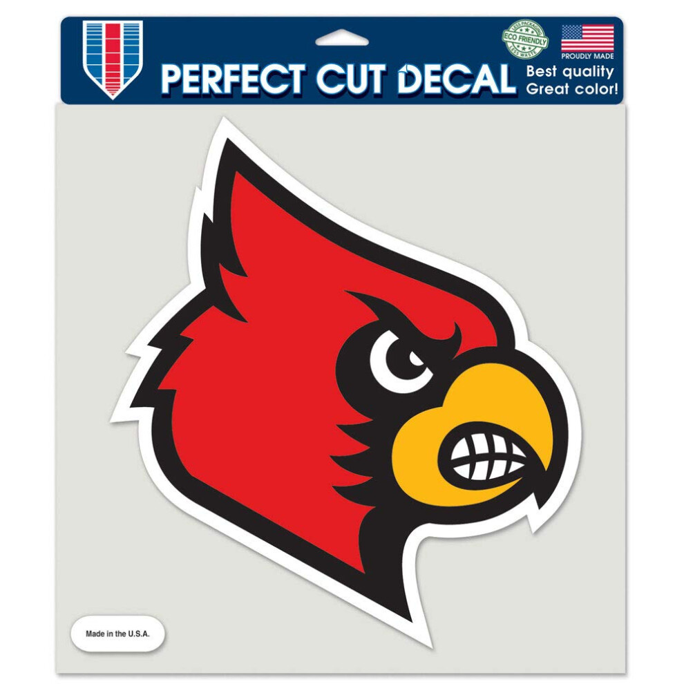 Wincraft Ncaa University Of Louisville Perfect Cut Color Decal 8"""" X 8"""" 032085803276