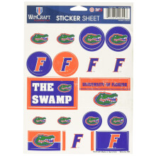 WinCraft NCAA Floridai Egyetem vinyl matricalap 5"""" x 7""""