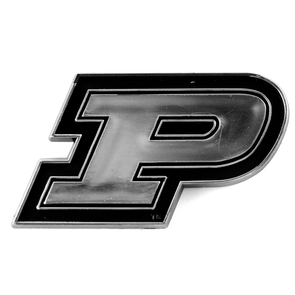 Fanmats 60372 Purdue Boilermakers Molded Chrome Plastic Emblem 681620056228