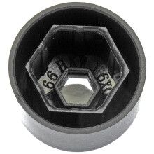 Cubierta de sujeci   n de rueda Dorman 611-644, compatible con modelos Volkswagen seleccionados, color negro, paquete de 5