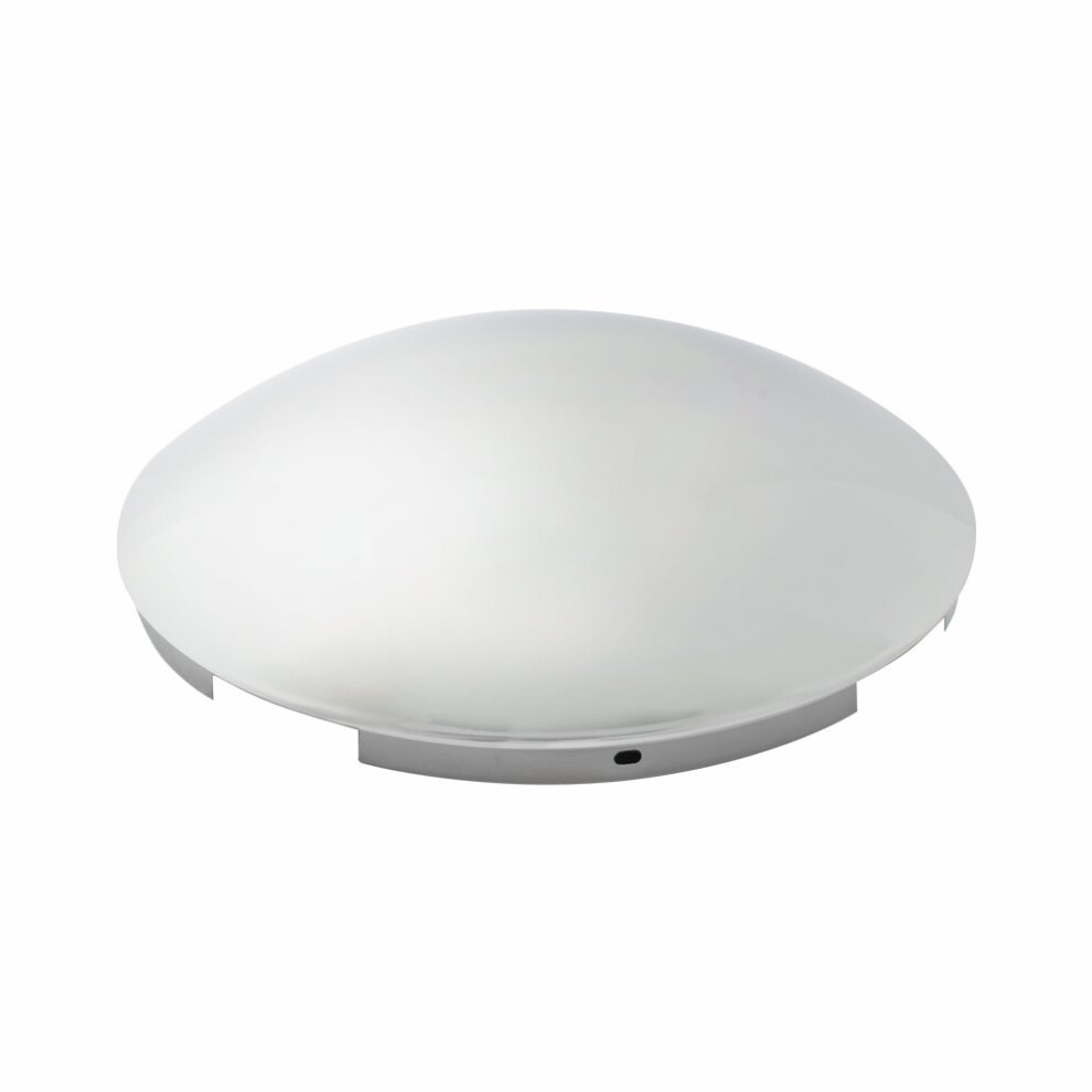 Grand General 10513 Chrome Front Hub Cap With 7/16"""" Lip And 4 Uneven Notches 760479105131