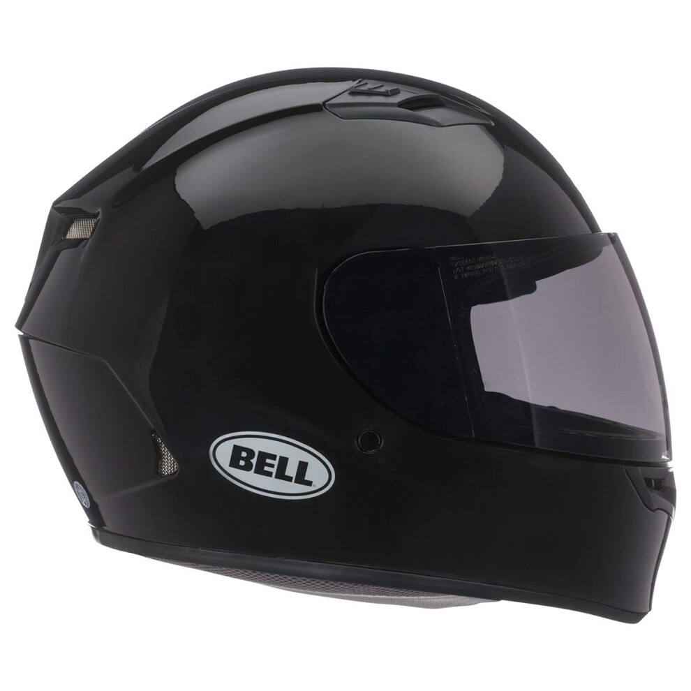 BELL Qualifier Full-Face Motorcycle Helmet (Gloss Black - Medium)