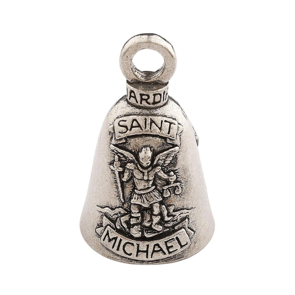 Guardian Bell Religijne Powodzenia Bell Z Brebury I Czarny Aksamitny Torba Na Prezent | Bell Motocyklowy | Pewter Bez Olowiu | Wykonane W Usa-image