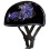 Daytona HELMETS Motorcycle Half Helmet Skull Cap- Butterfly 100% DOT Approved 1