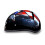 Daytona HELMETS Motorcycle Half Helmet Skull Cap- Freedom 100% DOT Approved 2