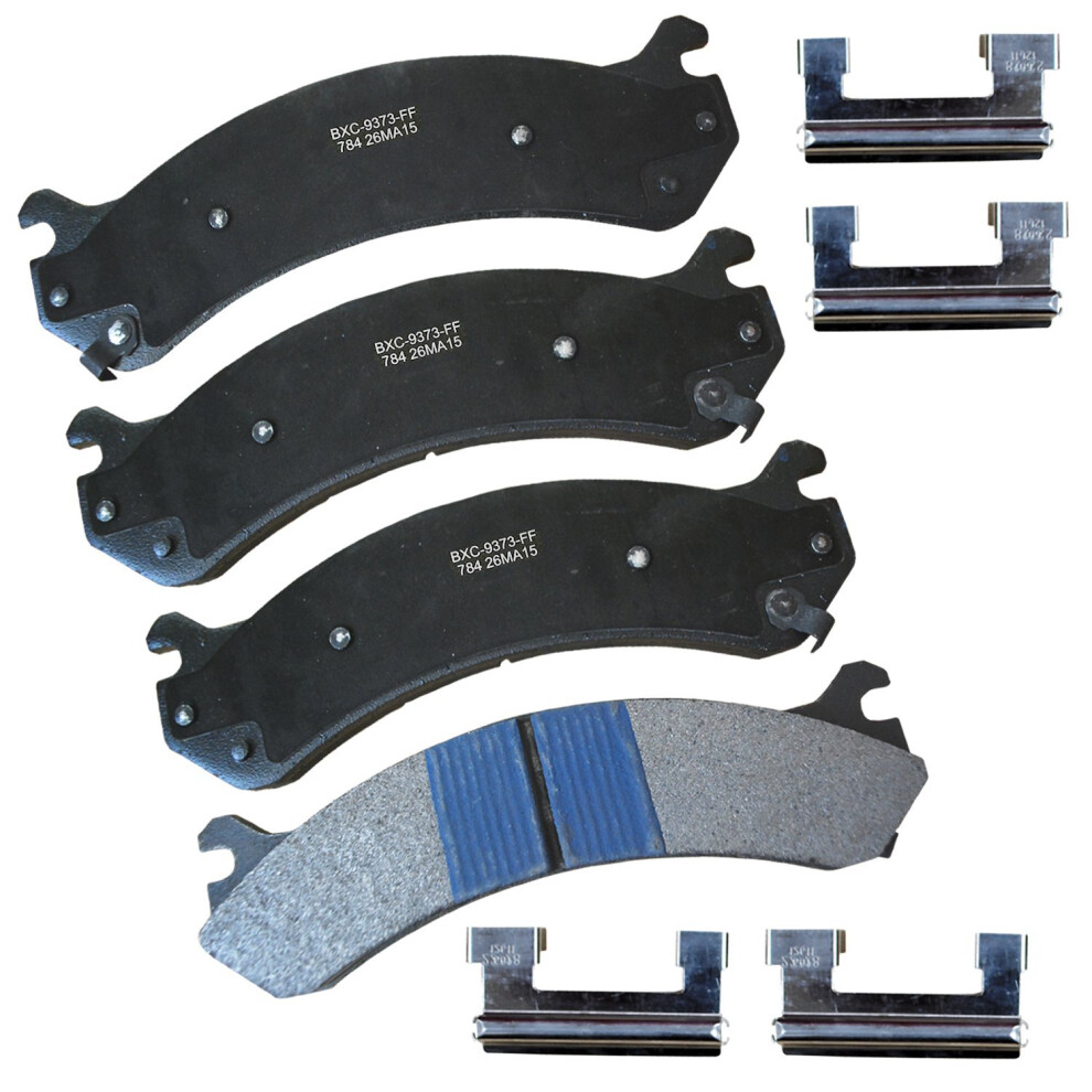 Bendix Premium Sbc784 Ceramic Front Brake Pads For Deville Dts Avalanche 2500 Express 3500 4500 Cargo Pasajeros Silverado 1500 Hd Classic 2500 3500 Su 887243223966