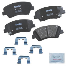Bendix Priority1 CFC1595 Ceramiczne klocki hamulcowe przednie do wybranych modeli Hyundai Elantra Elantra Coupe GT Veloster Kia Forte Forte5 Forte Ko