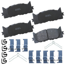 Pastilhas de Travão Cerâmicas Bendix Premium SBC1293 para Lexus ES300h 2013-2018, ES350 2007-2018, Toyota Avalon 2008-2018, Camry 2007-2017