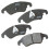Pastilhas de Travão Cerâmicas Bendix Premium SBC1322 para Audi A4 2015-2013, A5 2009-2008, A6 2015-2012 1