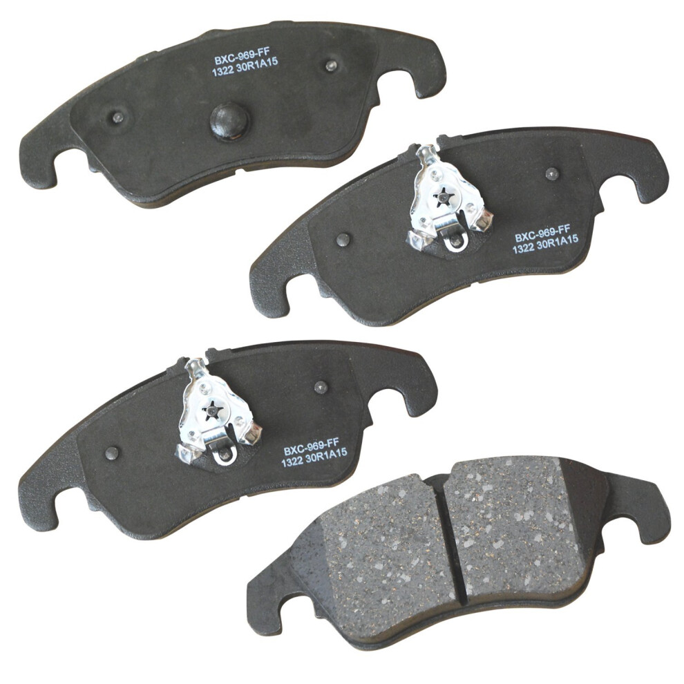 Bendix Premium Sbc1322 Ceramic Front Brake Pads For Audi A4 Allroad 2015-2013 A5 2009-2008 A5 2016-2015 A6 2015-2012 A6 Quattro 2015-2013 A7 Quat 887243227841