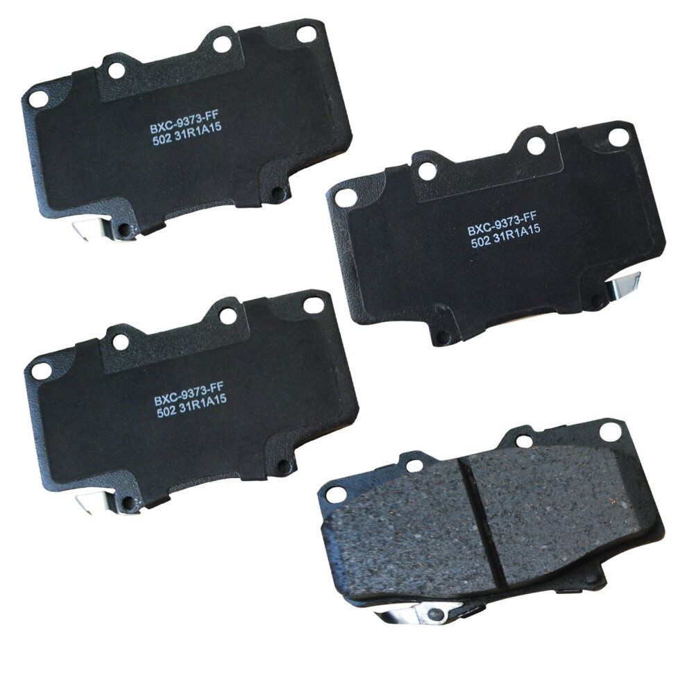 Bendix Premium Sbc502 Ceramic Front Brake Pads For Lexus Lx450 1997-1996 Toyota Land Cruiser 1997-1991 887243222044