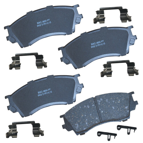 Pastilhas de Travão Cerâmicas Frontais Bendix Premium SBC643 para Mazda Millenia 1995-2002